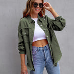 Urban Rebel | Bunda s vintage praním a surovým lemem