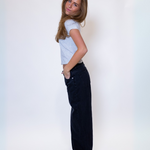 ESTHER JEANS - ČERNÉ