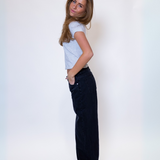 ESTHER JEANS - ČERNÉ