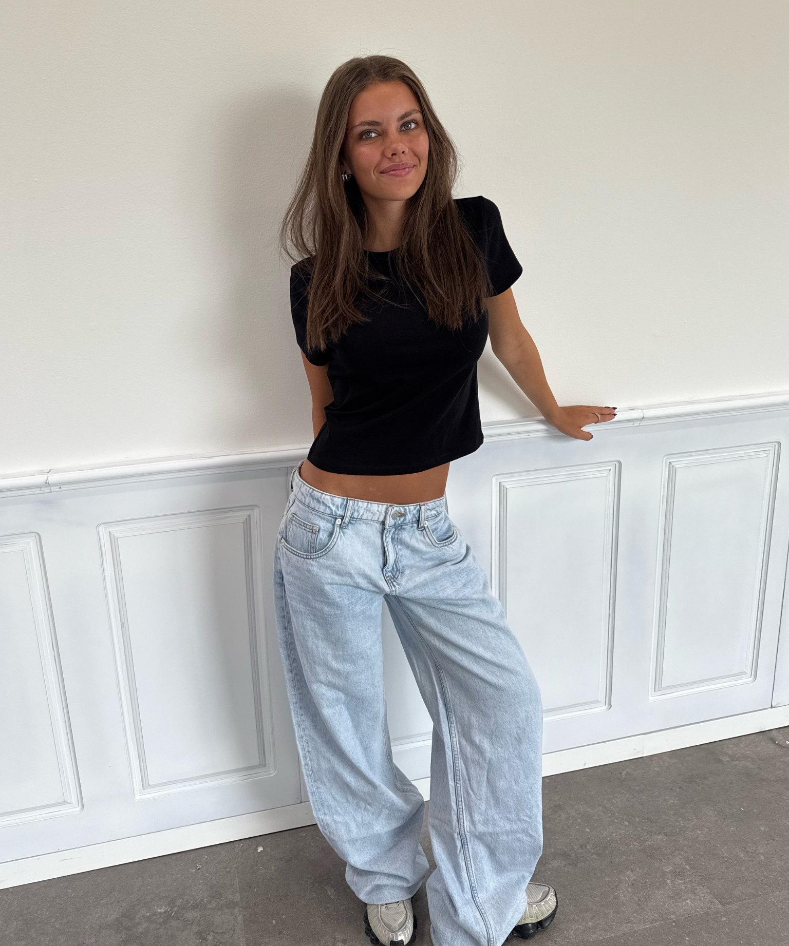 ESTHER JEANS - SVĚTLE MODRÁ