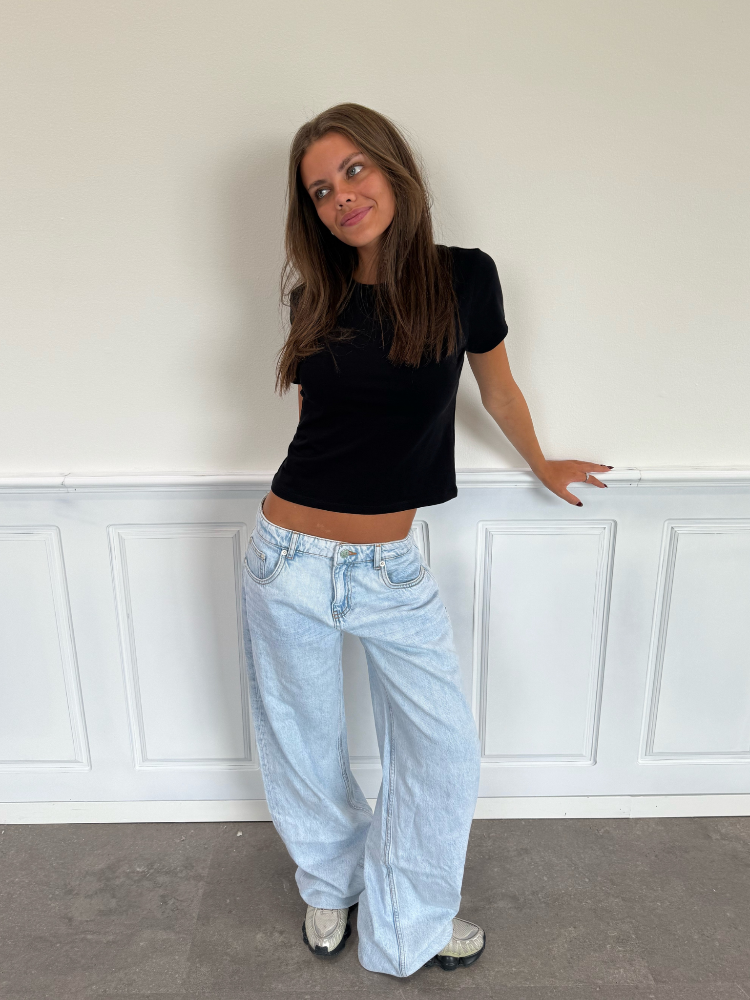 ESTHER JEANS - SVĚTLE MODRÁ