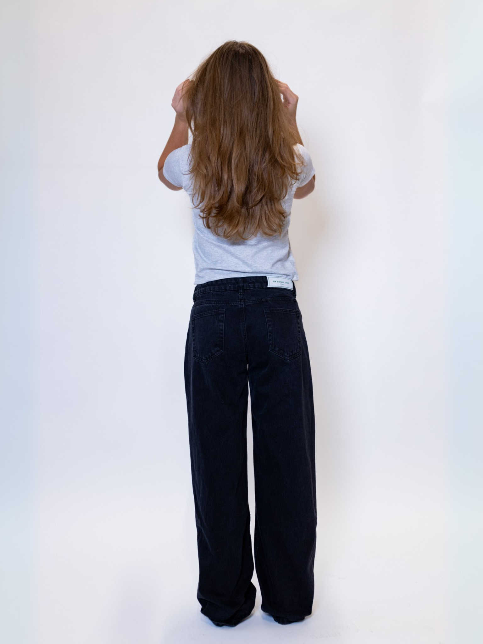 ESTHER JEANS - ČERNÉ