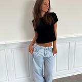 ESTHER JEANS - SVĚTLE MODRÁ