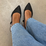 ZENIA PŘEZKA CSS SLINGBACKS SKO - ČERNÁ