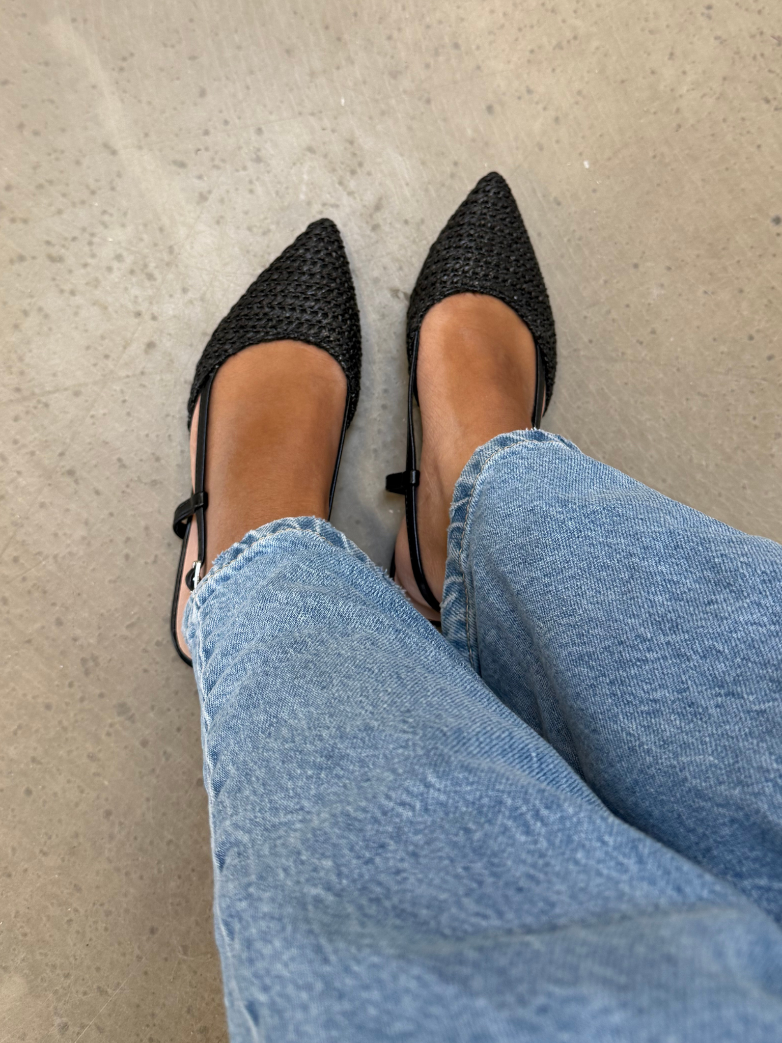 ZENIA PŘEZKA CSS SLINGBACKS SKO - ČERNÁ