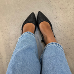 ZENIA PŘEZKA CSS SLINGBACKS SKO - ČERNÁ