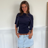 MINI sukně ESTHER DENIM - světle modrá