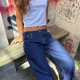 ESTHER JEANS - Tmavě modré