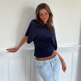 MINI sukně ESTHER DENIM - světle modrá