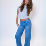 ESTHER JEANS - světle modré