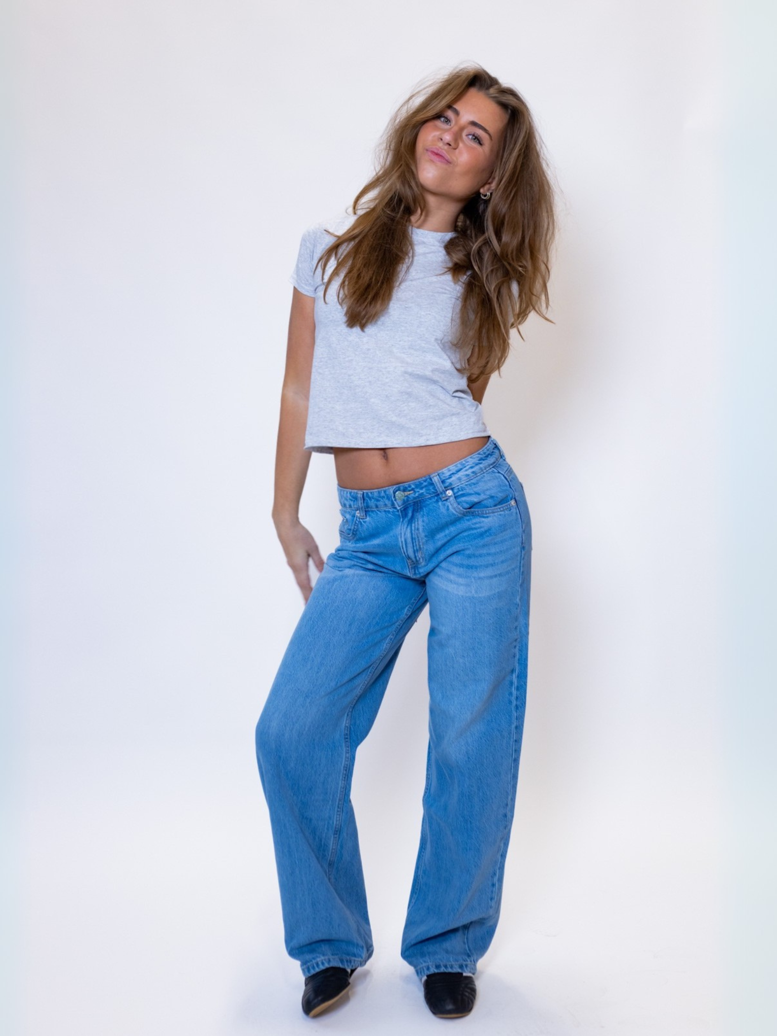 ESTHER JEANS - světle modré