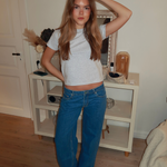 ESTHER JEANS - Středně modré