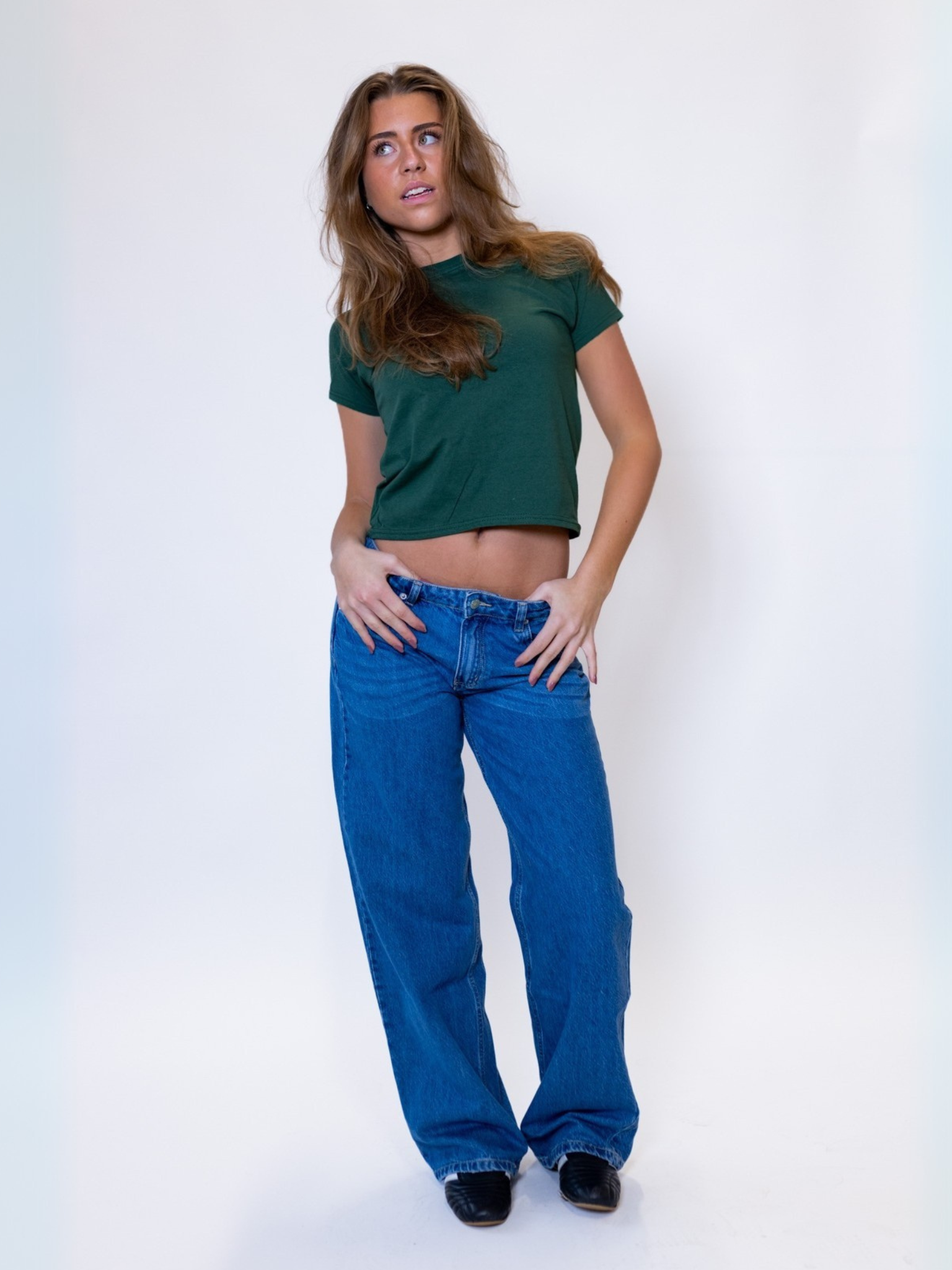 ESTHER JEANS - Středně modré
