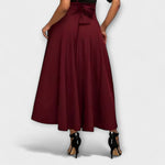 Luitgard - Elegantní maxi sukně ve stylu chic
