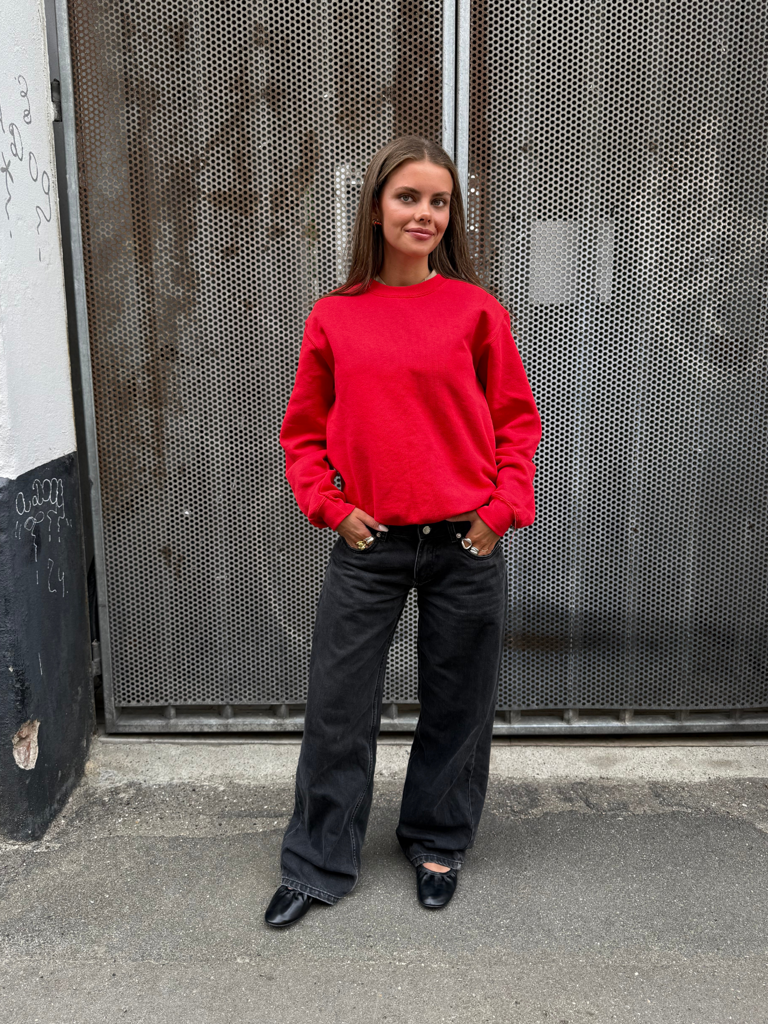 ESTHER JEANS - ČERNÉ