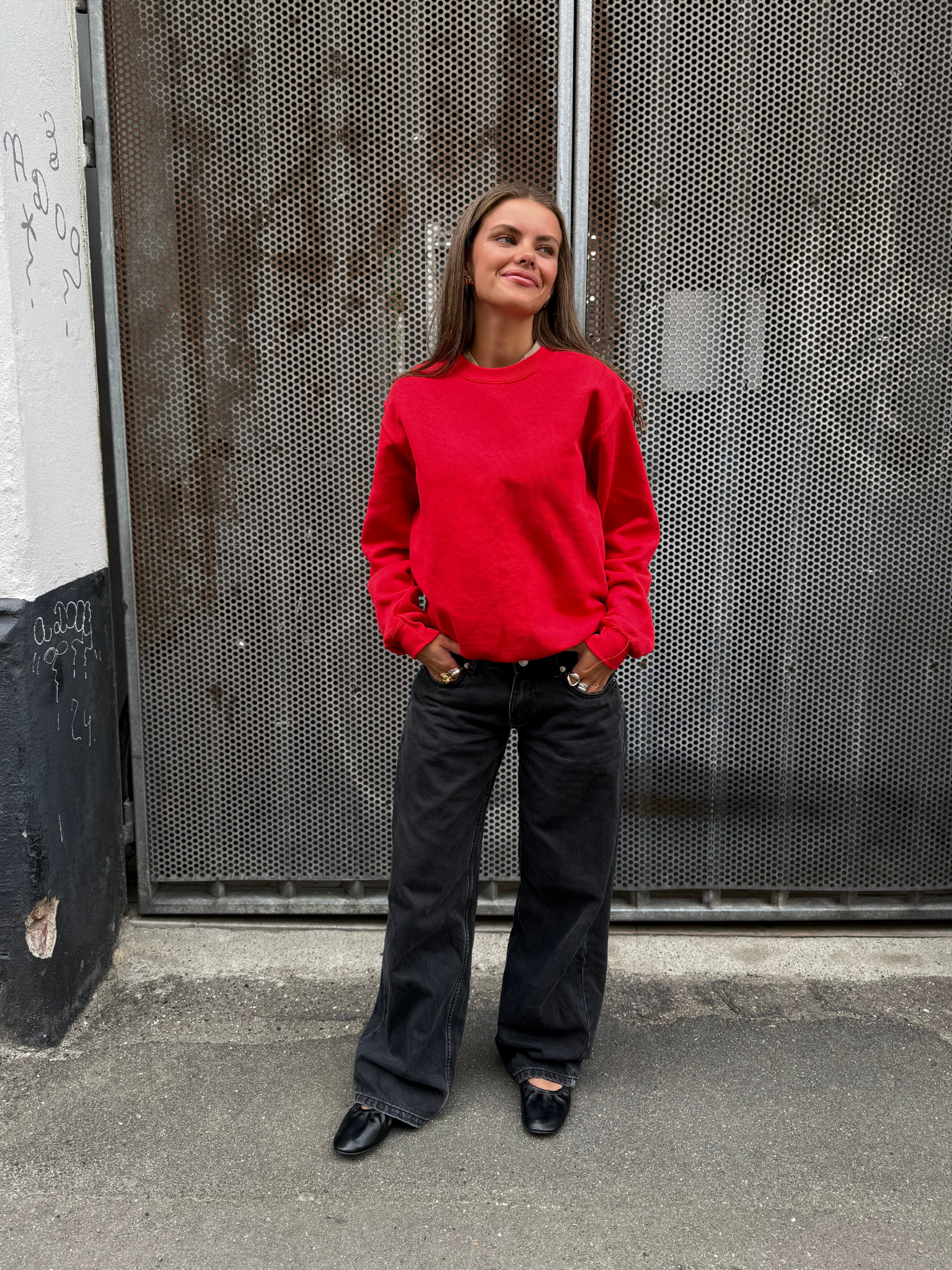 ESTHER JEANS - ČERNÉ