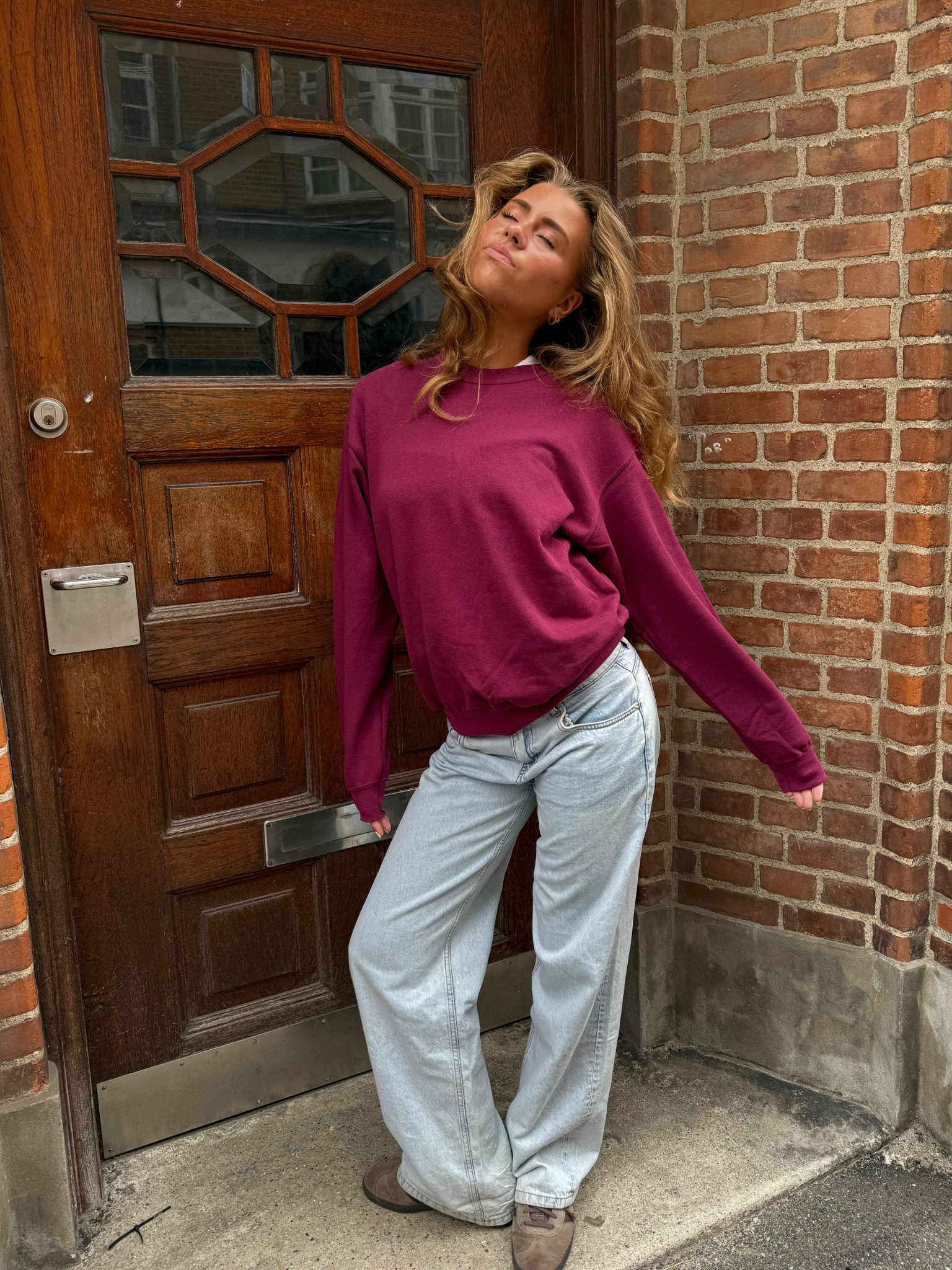 ESTHER JEANS - SVĚTLE MODRÁ