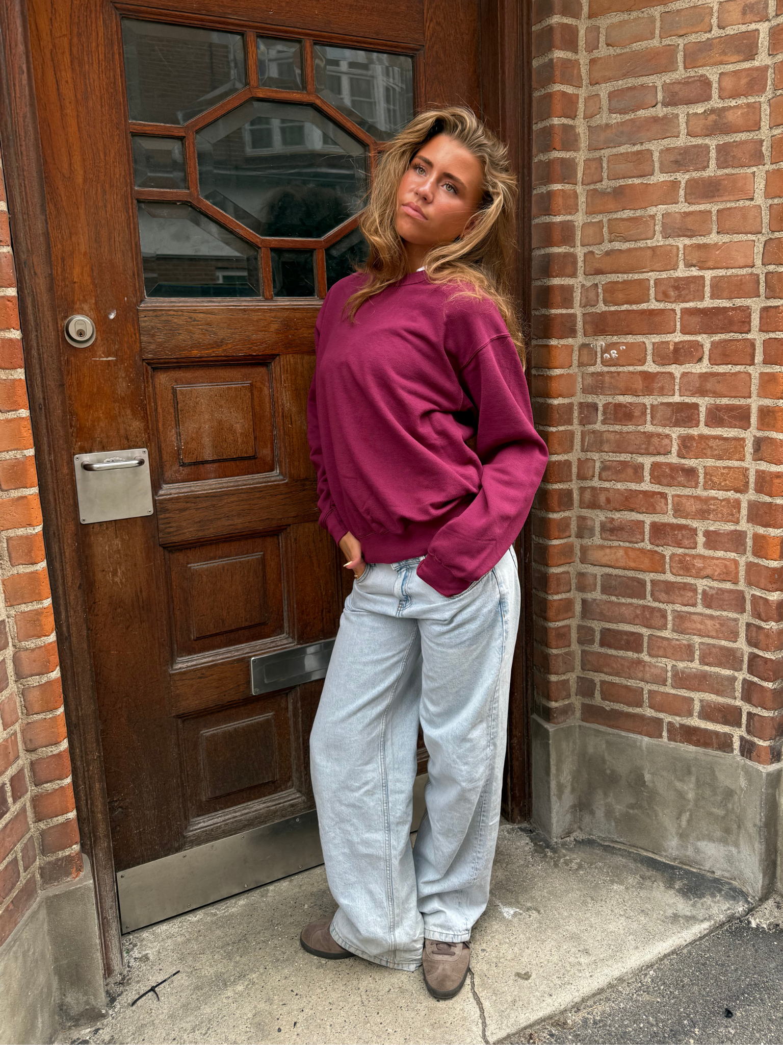 ESTHER JEANS - SVĚTLE MODRÁ