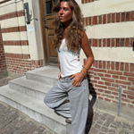 ESTHER JEANS - SVĚTLE ŠEDÉ