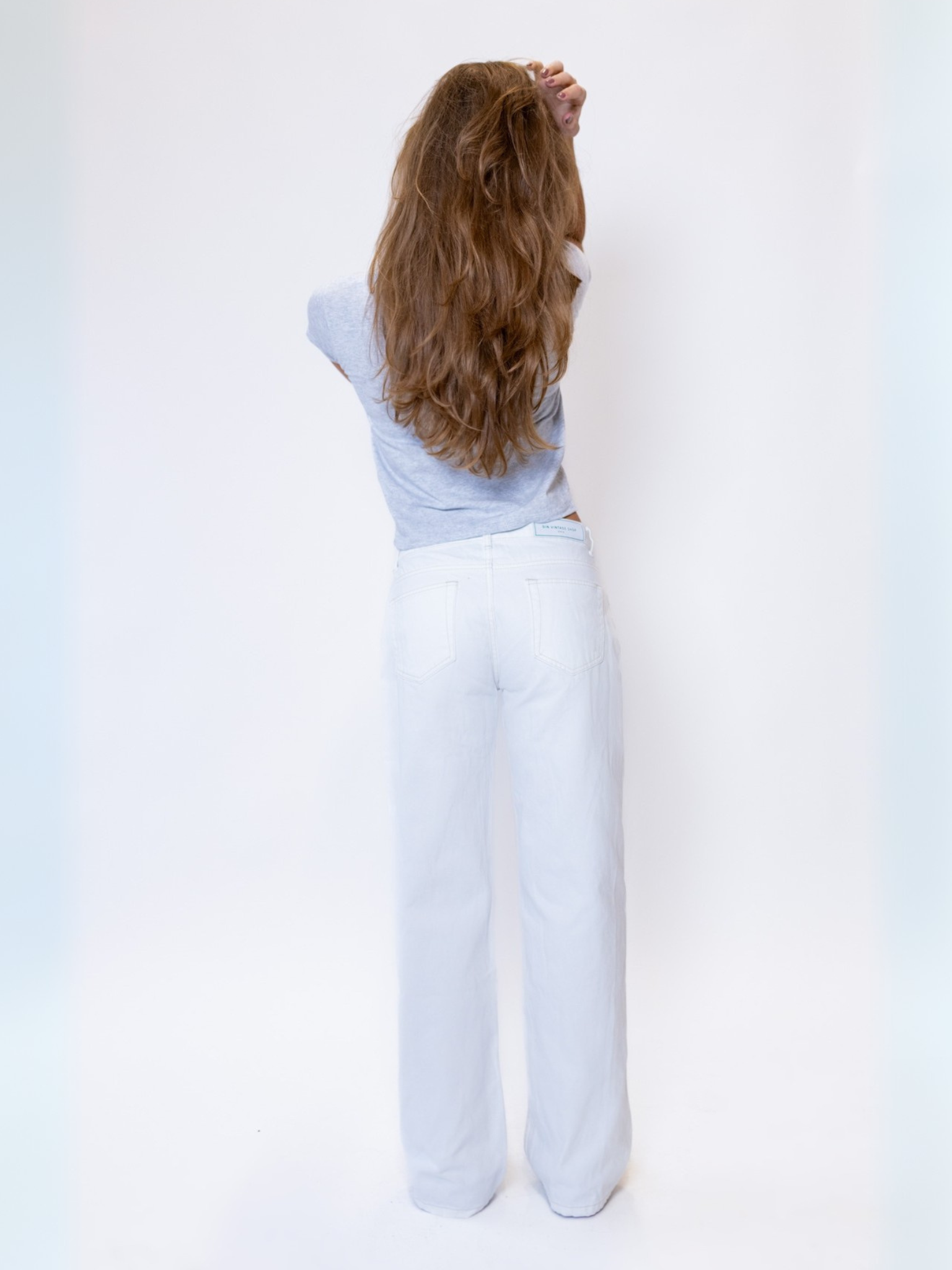 VERA JEANS - BÍLÉ