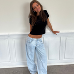 ESTHER JEANS - SVĚTLE MODRÁ