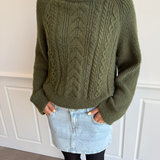MINI sukně ESTHER DENIM - světle modrá
