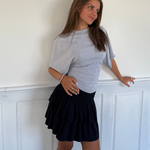 MILLA RUFFLED SUKNĚ - NÁMOŘNÍ MODRÁ
