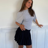 MILLA RUFFLED SUKNĚ - NÁMOŘNÍ MODRÁ