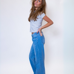 ESTHER JEANS - světle modré