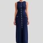 Lenora | Midi šaty bez rukávů