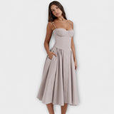 Rosalie - Vylepšené bezrukávové korsetové šaty