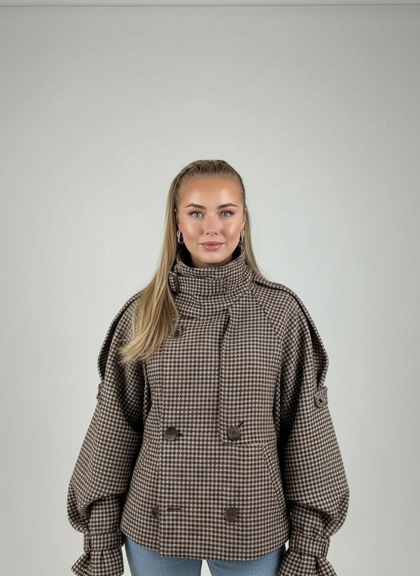 Taylor kostkovaná bunda