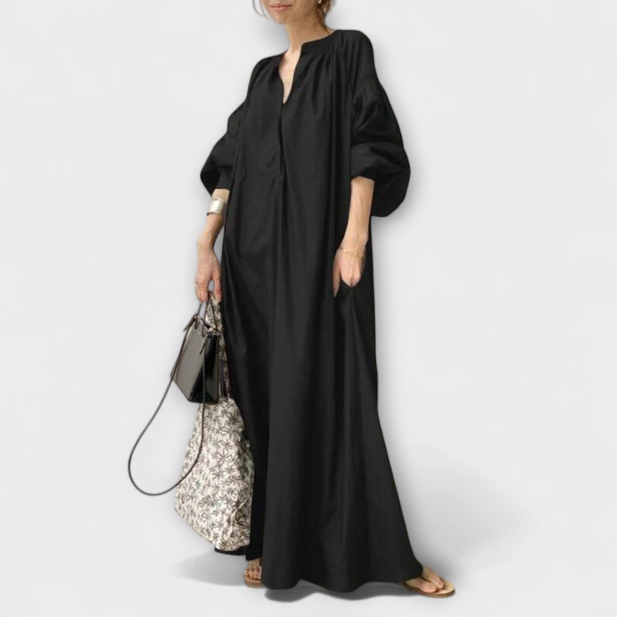 Gerhilde – Elegantní střední délka šaty