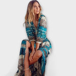 Cariba - Boho-midi šaty