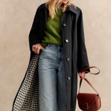 Clara | Nadčasový dámský trench coat s klasickým límcem a zapínáním na knoflíky